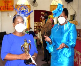 The President of Barbados visits Mount Zion's Missions Barbados Foursquare church for Hat Sunday 2022