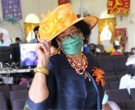 The President of Barbados visits Mount Zion's Missions Barbados Foursquare church for Hat Sunday 2022