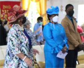 The President of Barbados visits Mount Zion's Missions Barbados Foursquare church for Hat Sunday 2022