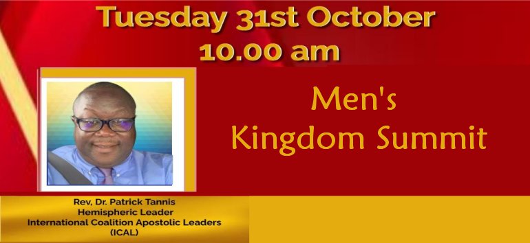 Mount Zion's Missions Inc Barbados Foursquare Church 28th Anniversary Convention 2023 Mens Kingdom Summmit