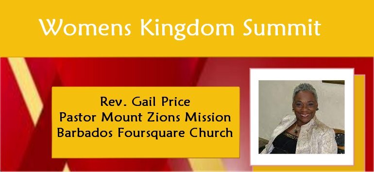 Mount Zion's Missions Inc Barbados Foursquare Church 28th Anniversary Convention 2023 Womens Kingdom Summmit