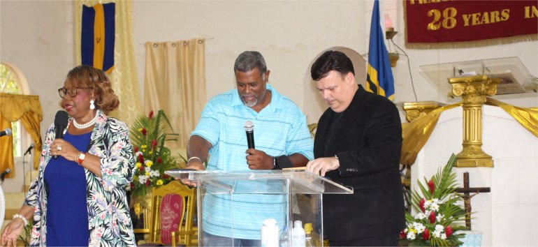 Mount Zion's Missions Inc Barbados Foursquare Church hosts Pastor Enrique Villalba 2023