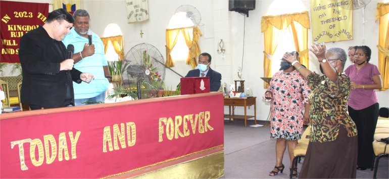 Mount Zion's Missions Inc Barbados Foursquare Church hosts Pastor Enrique Villalba 2023