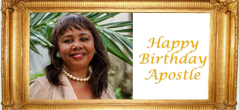 Happy Birthday Apostle Lucille founder of Mount Zion's Missions Inc Barbados  Foursquare Church 2023