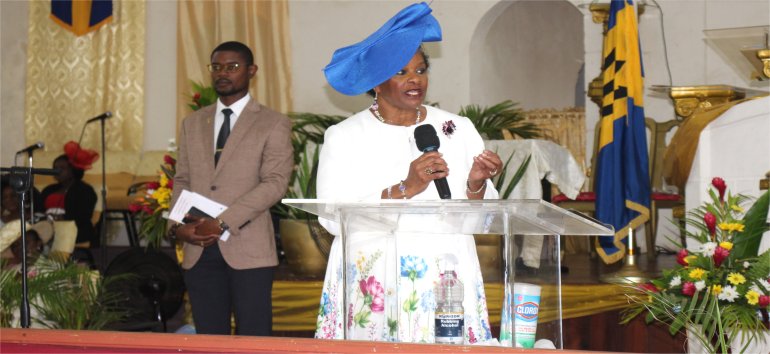 President of the Republic of Barbados visits Mount Zion's Missions Barbados Foursquare Church for Hat Sunday 2023