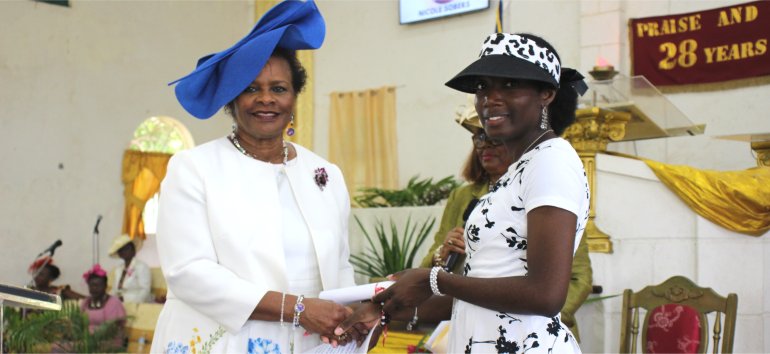 Ruth and Esther women's ministry patron Madame Justice Sandra Prunella Mason QC first President of the Republic of Barbados