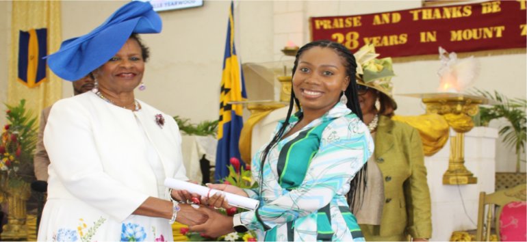 Ruth and Esther women's ministry patron Madame Justice Sandra Prunella Mason QC first President of the Republic of Barbados