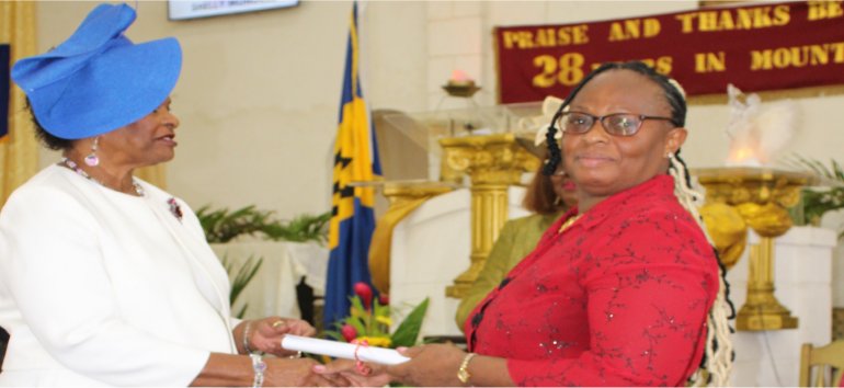 Ruth and Esther women's ministry patron Madame Justice Sandra Prunella Mason QC first President of the Republic of Barbados