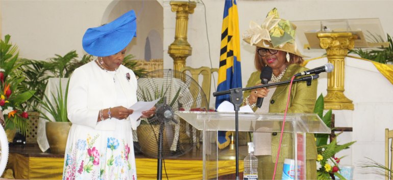 President of the Republic of Barbados visits Mount Zion's Missions Barbados Foursquare Church for Hat Sunday 2023