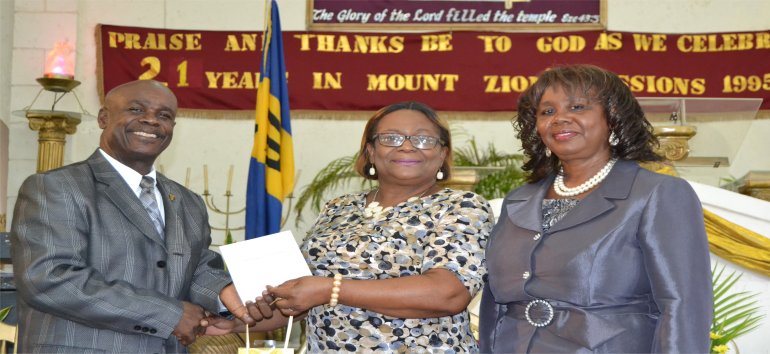 Mount Zion's Missions Inc Barbados Foursquare Church founded by Apostle Lucille Baird