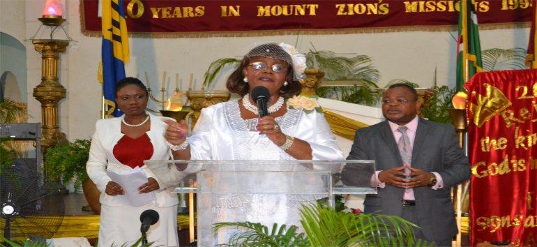 Mount Zion's Missions Inc Barbados Foursquare Church founded by Apostle Lucille Baird